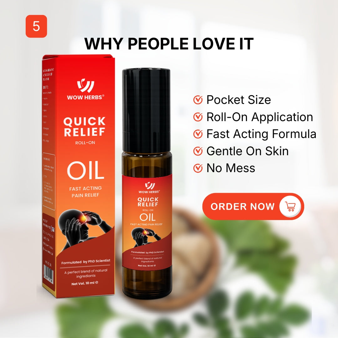 WOW HERBS Quick relief roll-on