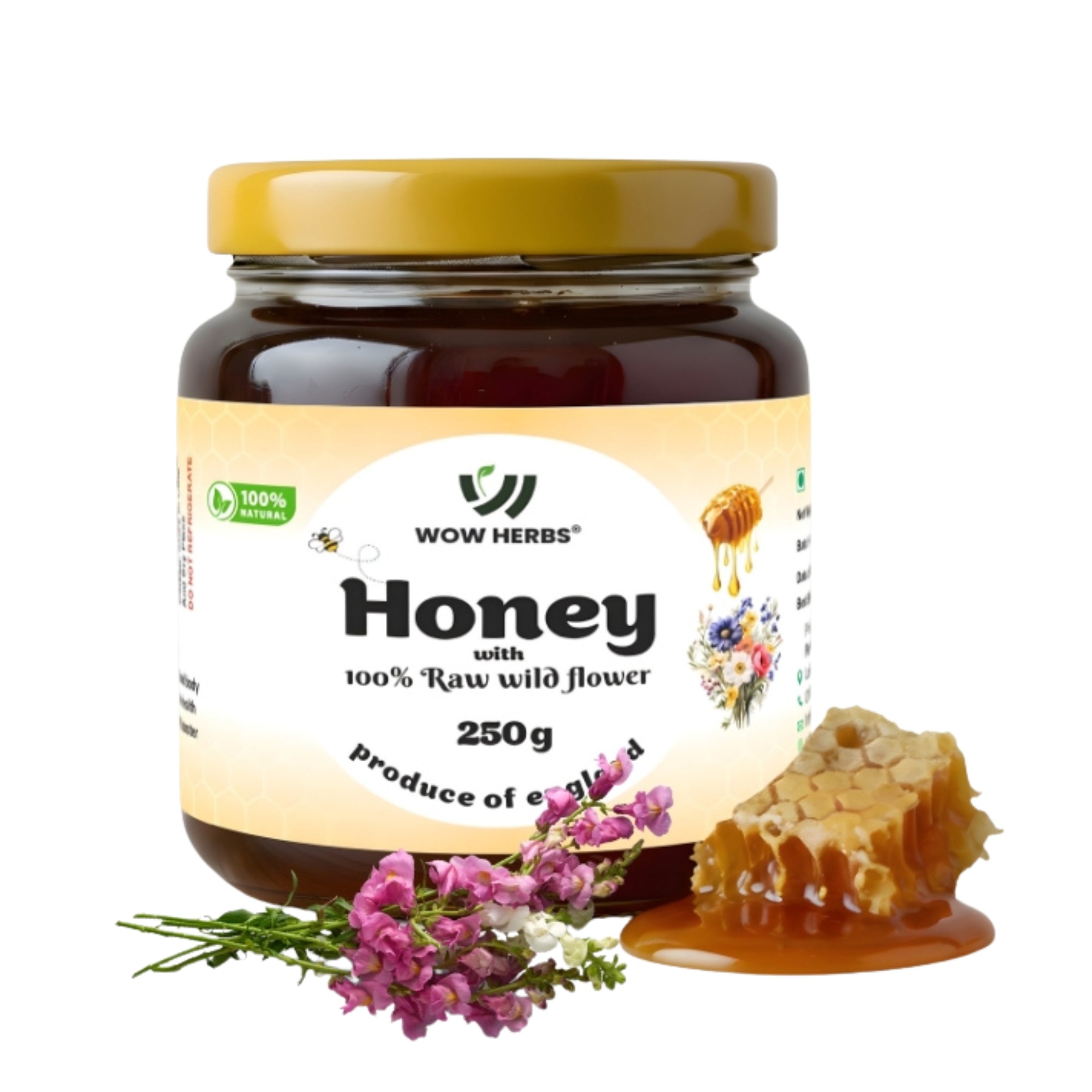 Raw Wildflower Honey (400g)