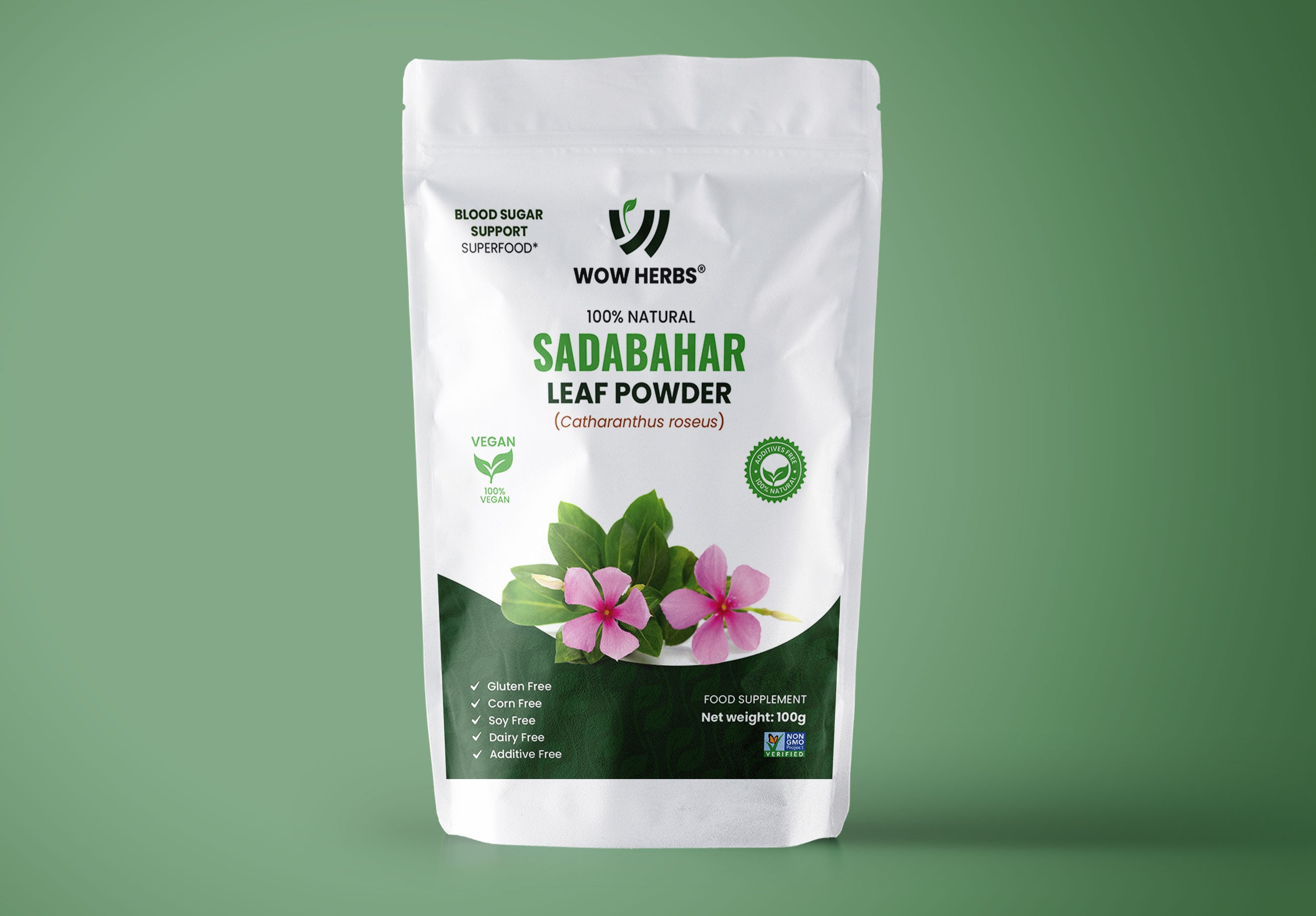 Sadabahar Leaves Powder