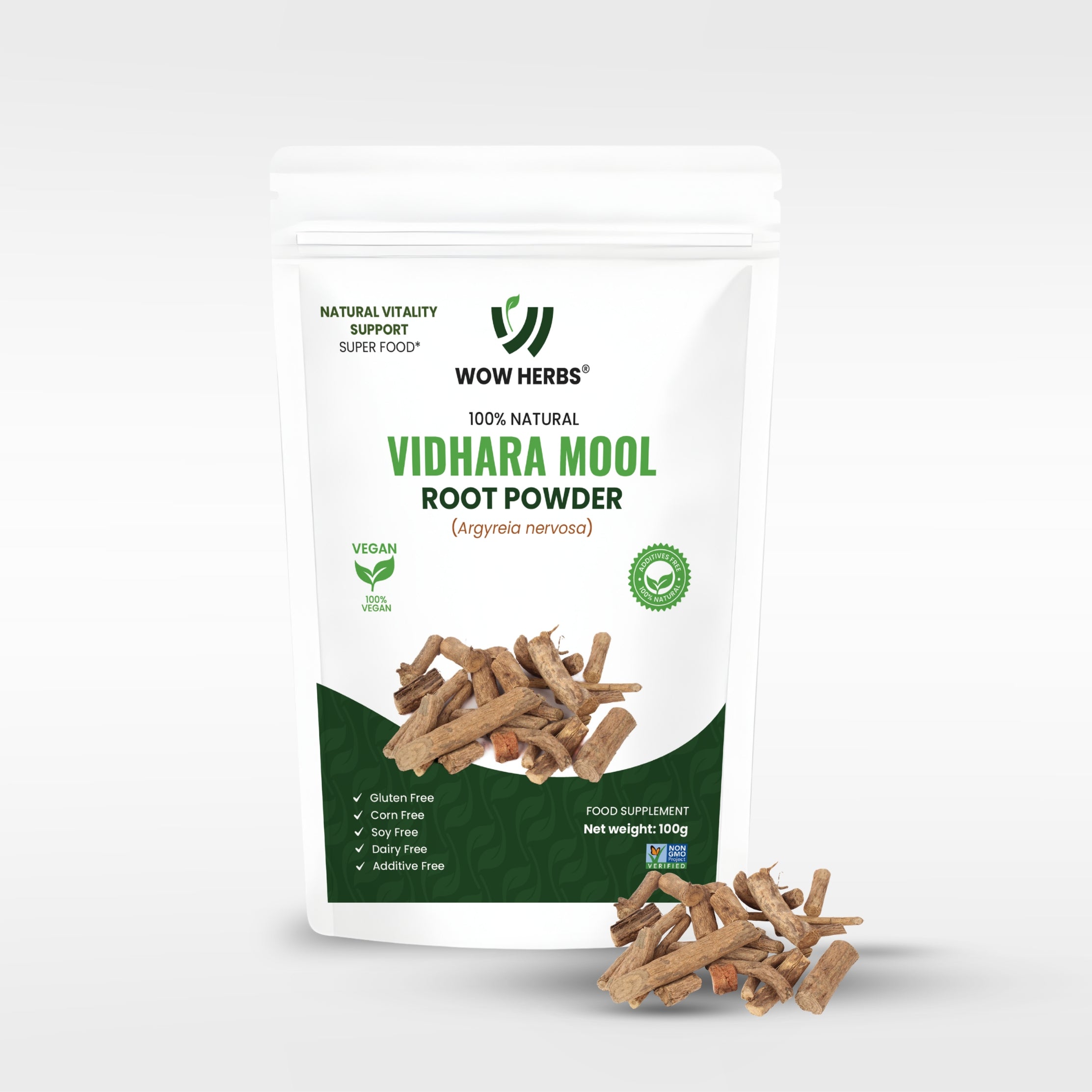 Vidhara Mool Powder UK | Argyreia Speciosa Herbal Powder