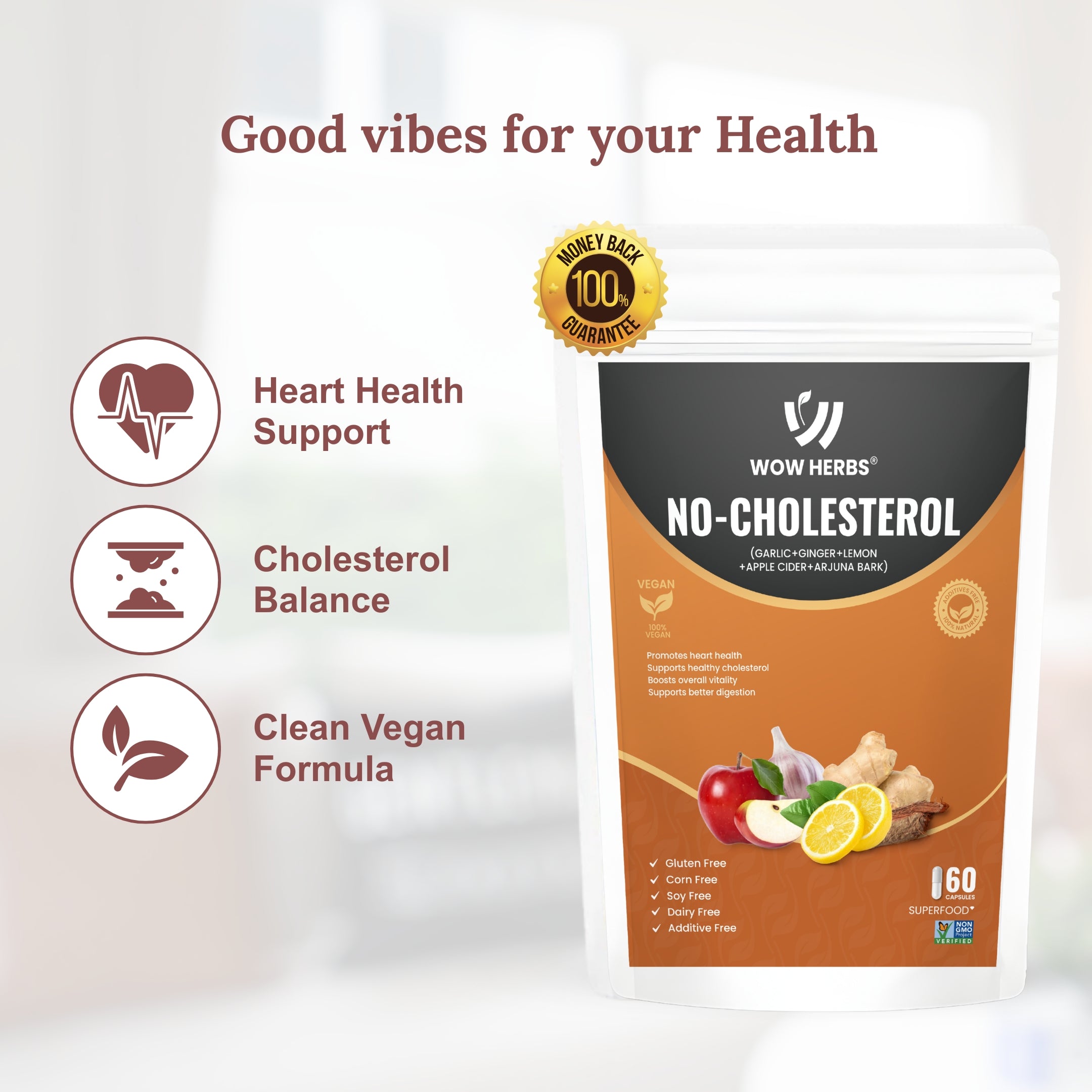 WOW HERBS No-Cholesterol