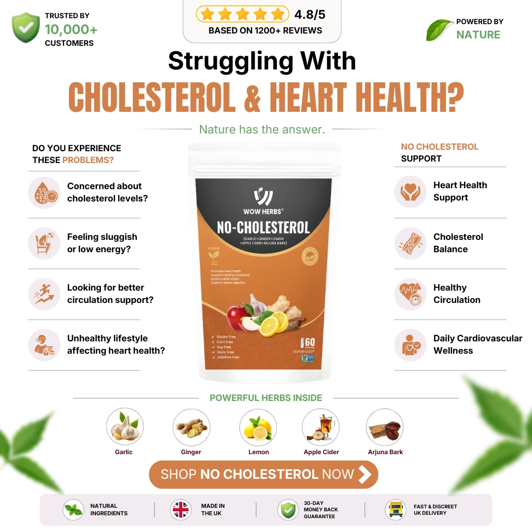 WOW HERBS No-Cholesterol