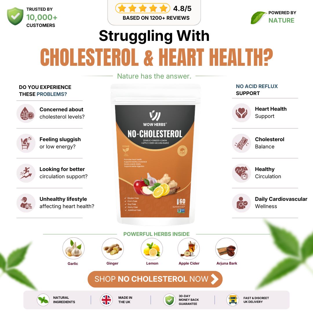 WOW HERBS No-Cholesterol