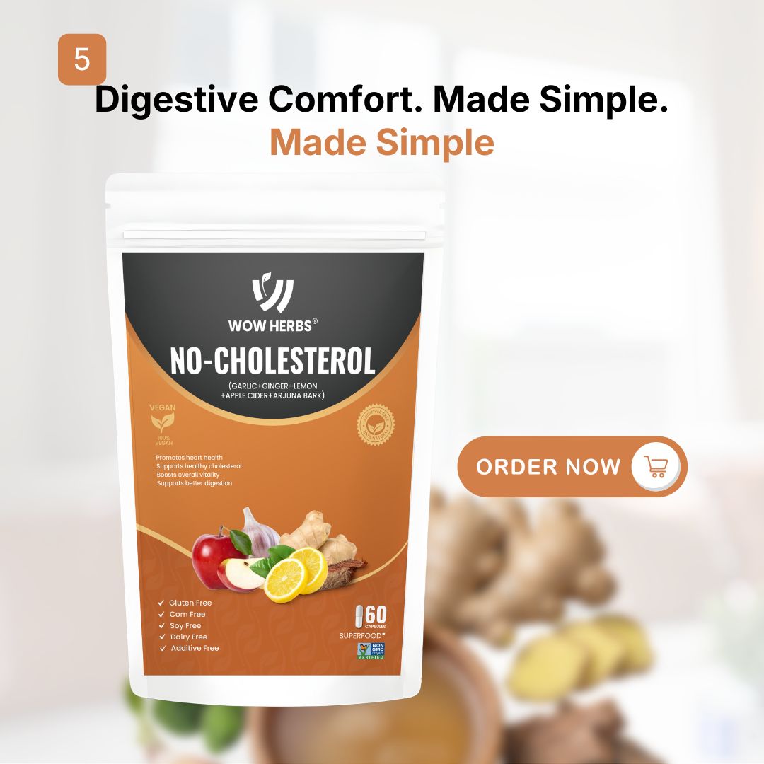 WOW HERBS No-Cholesterol