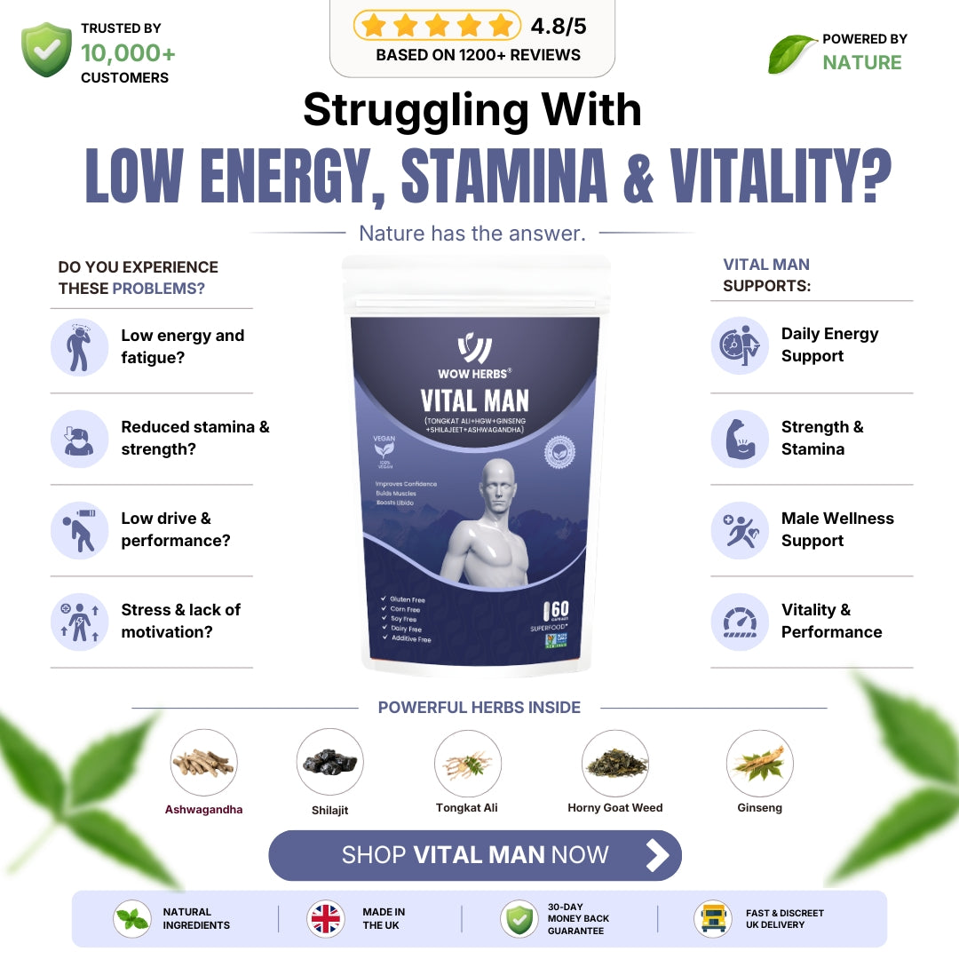 WOW HERBS Vital Man Capsules