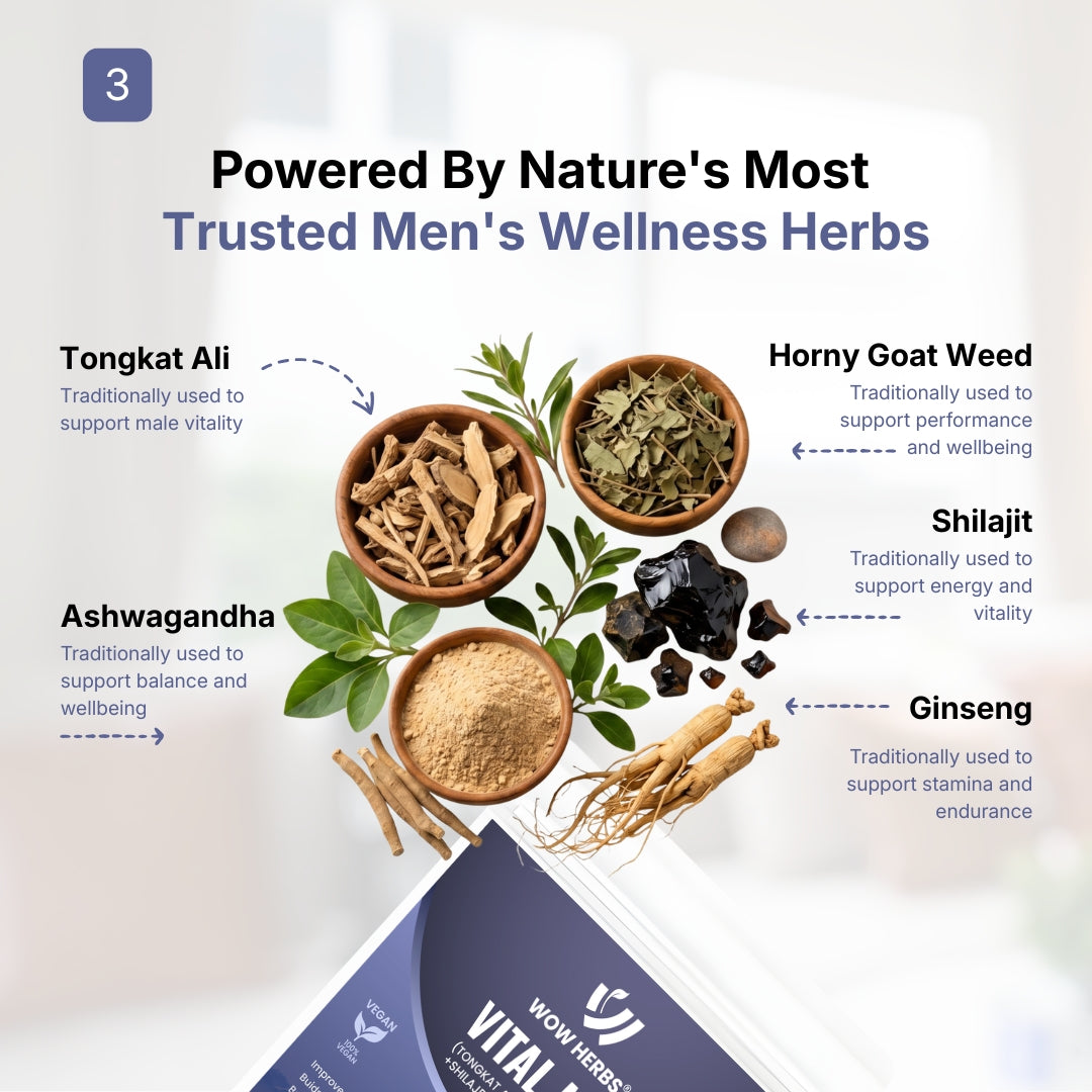 WOW HERBS Vital Man Capsules