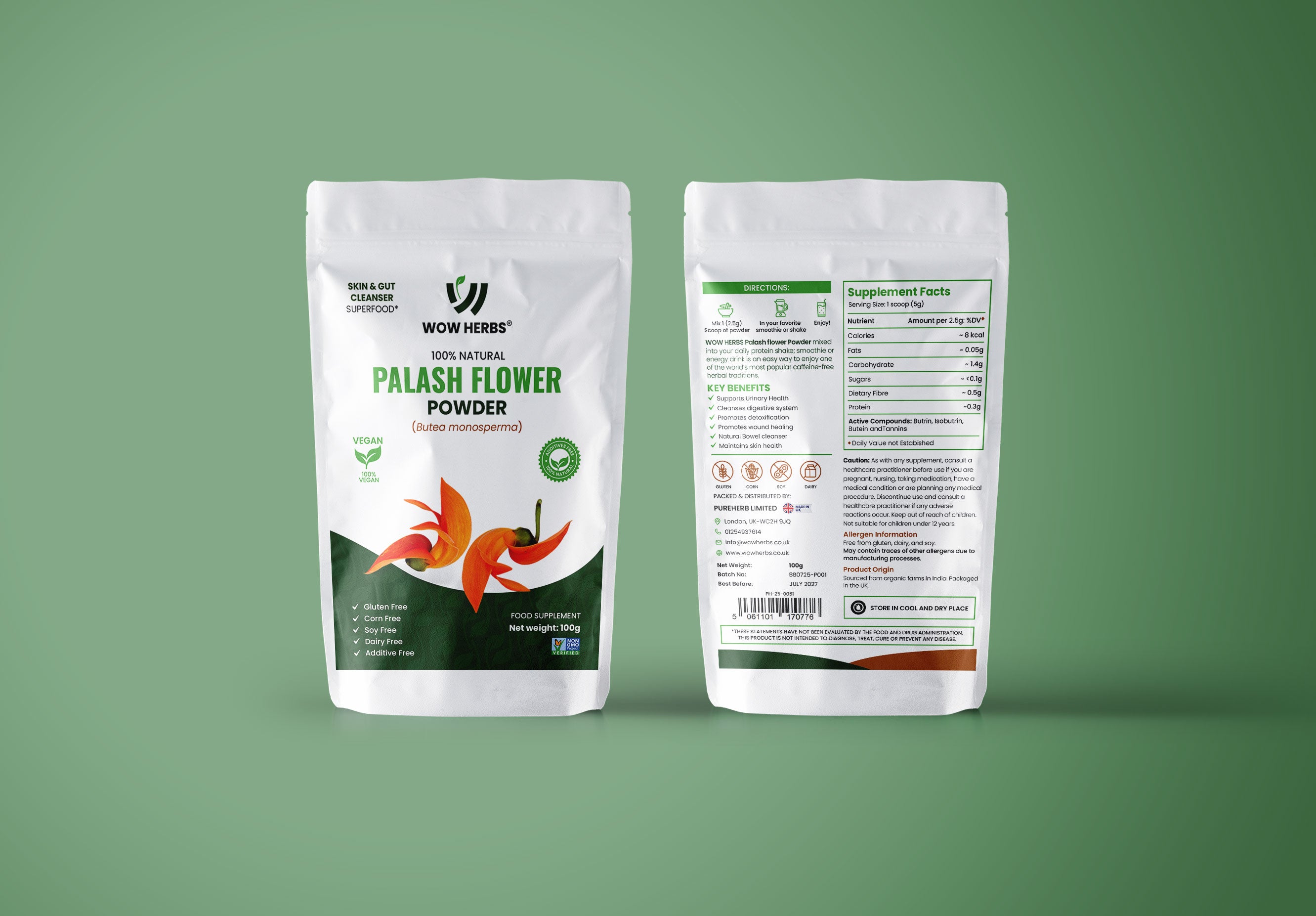 Palash Flower Powder