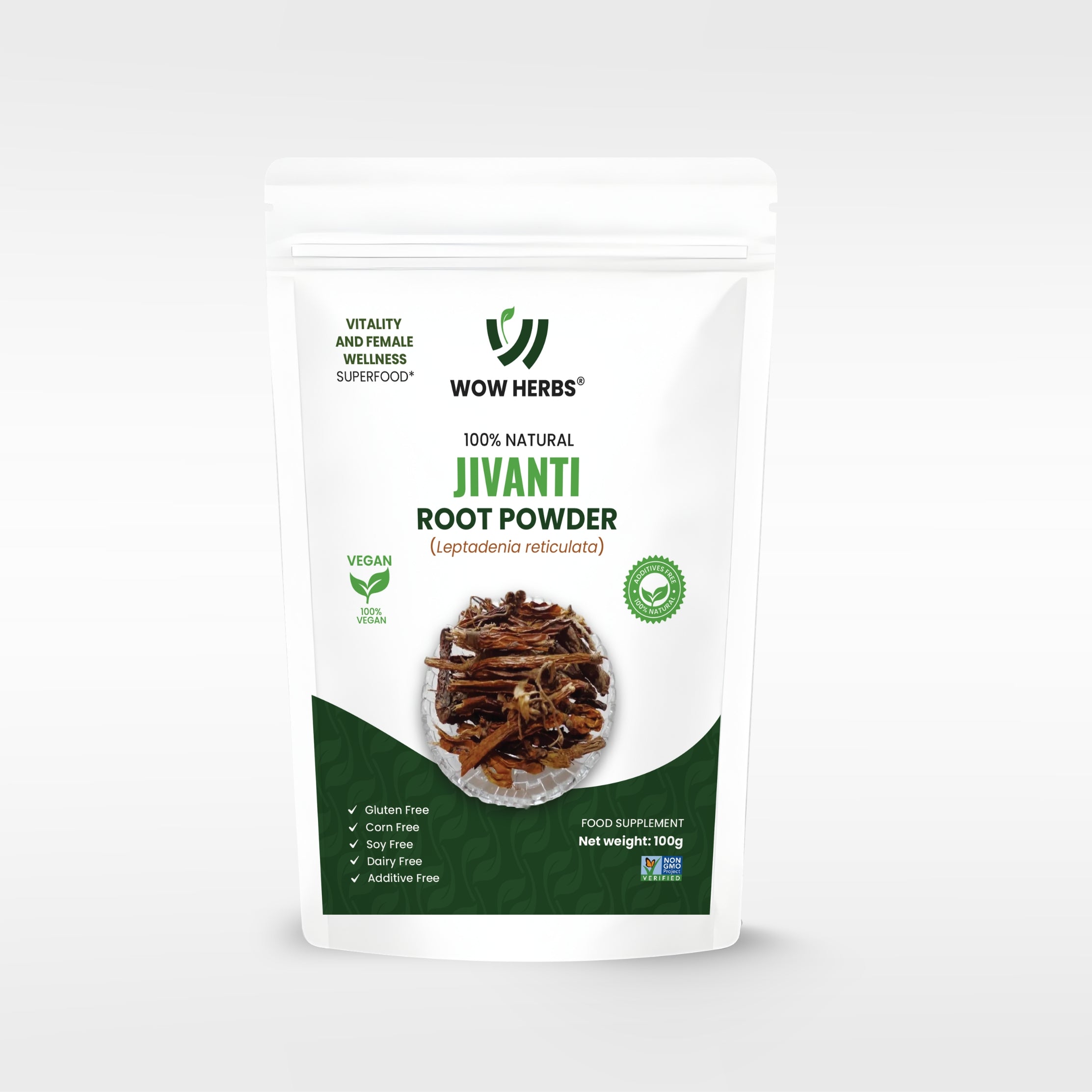 Jivanti Herbal Powder for Traditional Wellness & Herbal Preparations | WOW Herbs