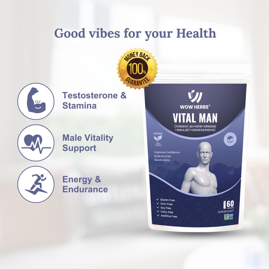 WOW HERBS Vital Man Capsules