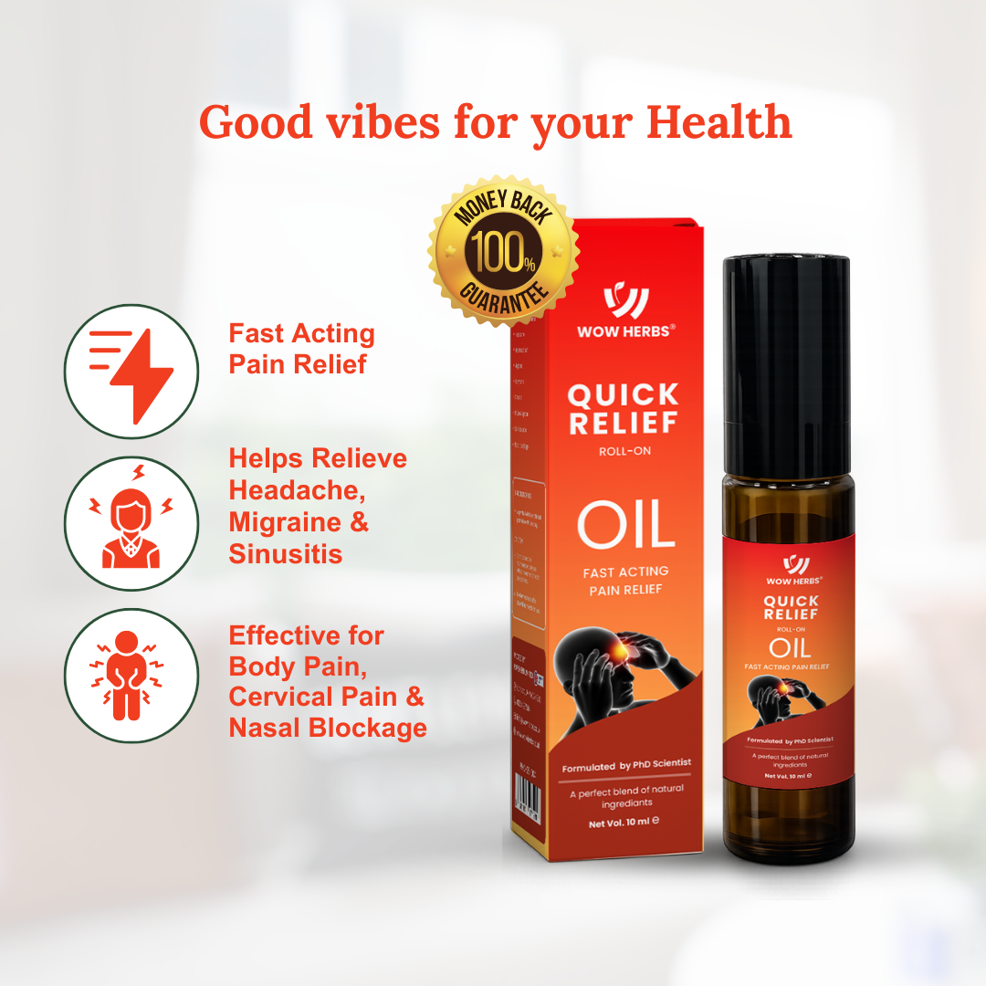 WOW HERBS Quick relief roll-on